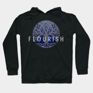 Flourish (for darker shirts) Hoodie